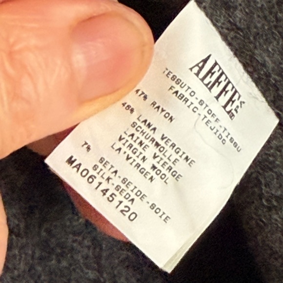 Vintage Alberta Ferretti GREY Coat - Picture 7 of 15